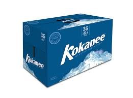 36 Pk Kokanee cans