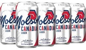 8 pk Canadian Beer Cans