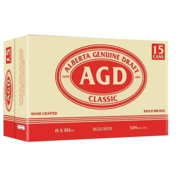 Alberta Genuine Draft 15 Cans