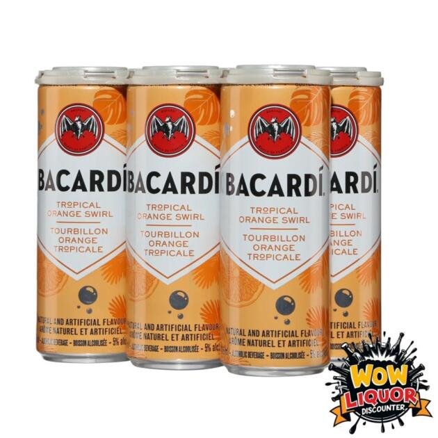 Bacardi Orange Swirl