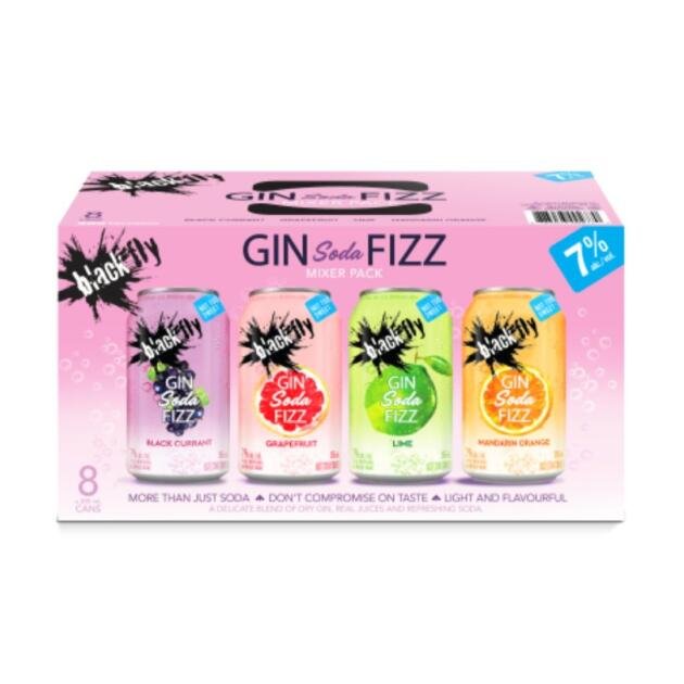 BLACK FLY GIN BRAMBLE TALL CAN
