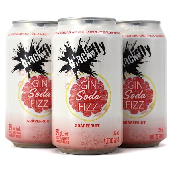 Black Fly Grapefruit Gin Soda Fizz