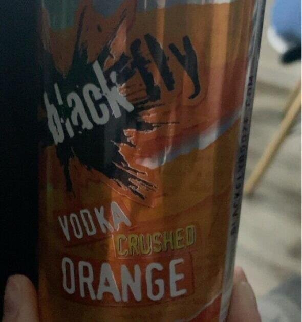 BLACK FLY ORANGE CRUSHED VODKA