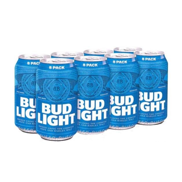 Bud Light 8 Cans