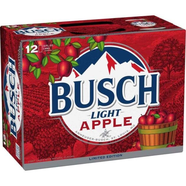 Busch Apple 12 Cans