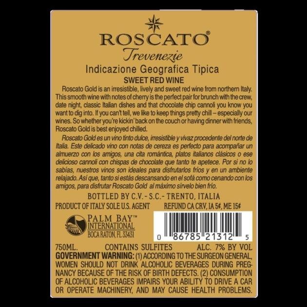 Cavit Roscato Gold