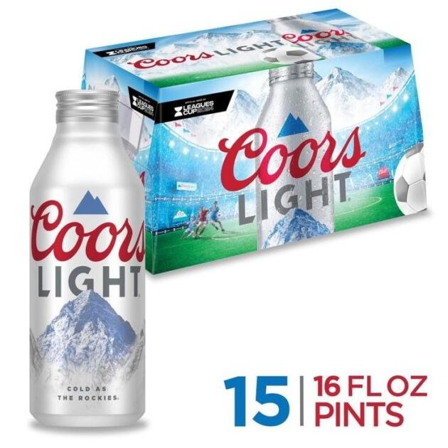 Coors Light 15 Bottle