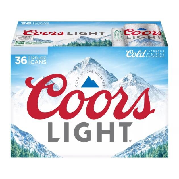 Coors Light 36 Cans