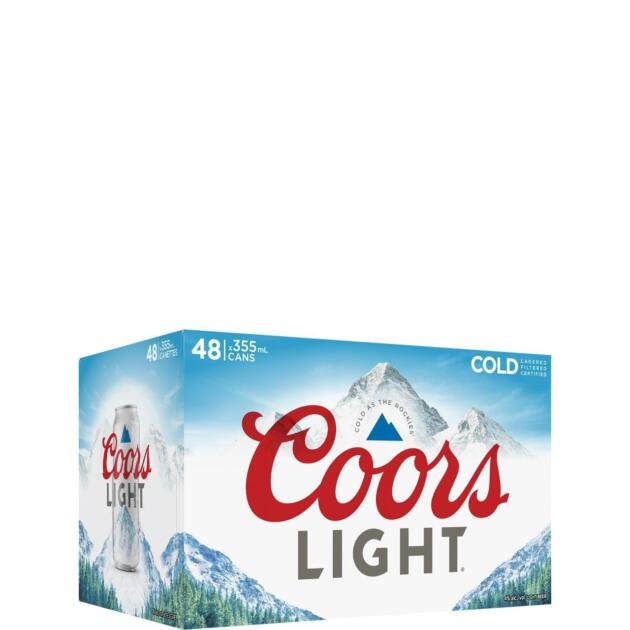 Coors Light 48 Cans