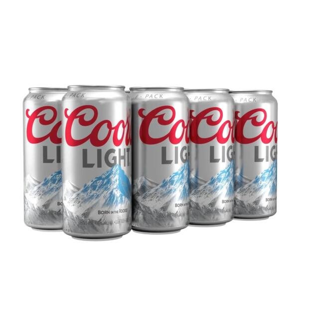 Coors Light 8 Cans