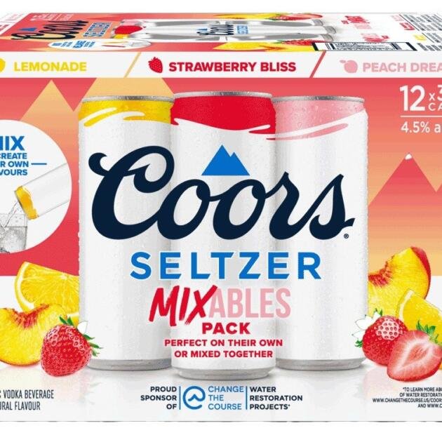 Coors Seltzer Mixables
