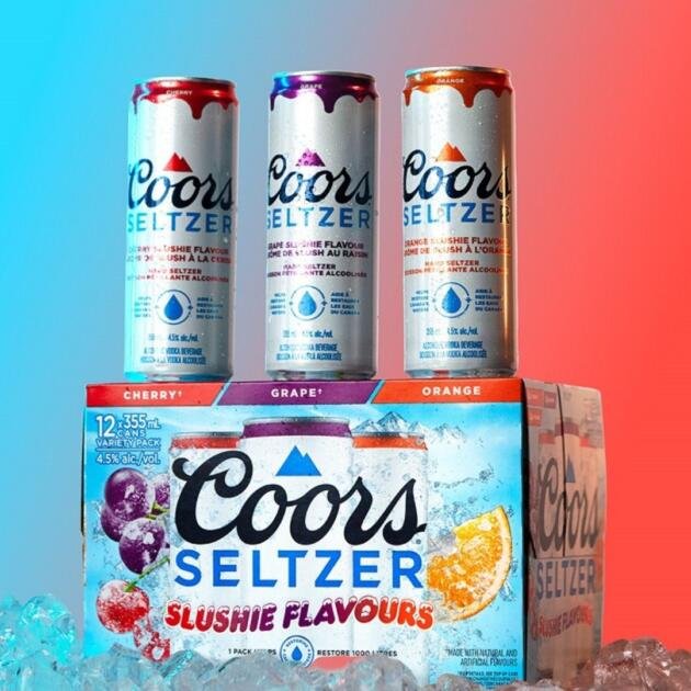 Coors Seltzer Slushie