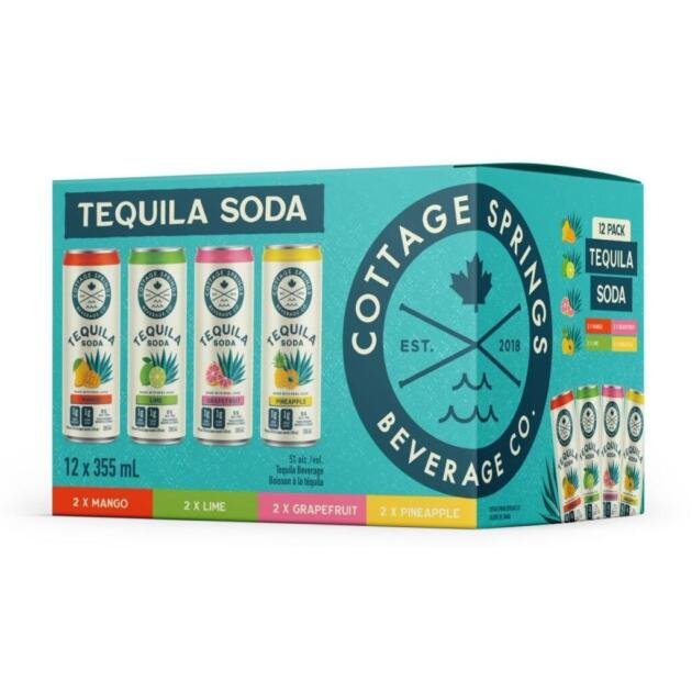 Cottage Springs Tequila Soda Variety