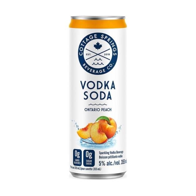 Cottage Springs Vodka Soda