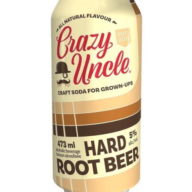 CRAZY UNCLE HARD ROOT BEER