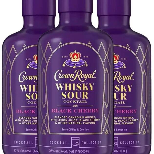 Crown Royal Black Cherry Whisky Sour