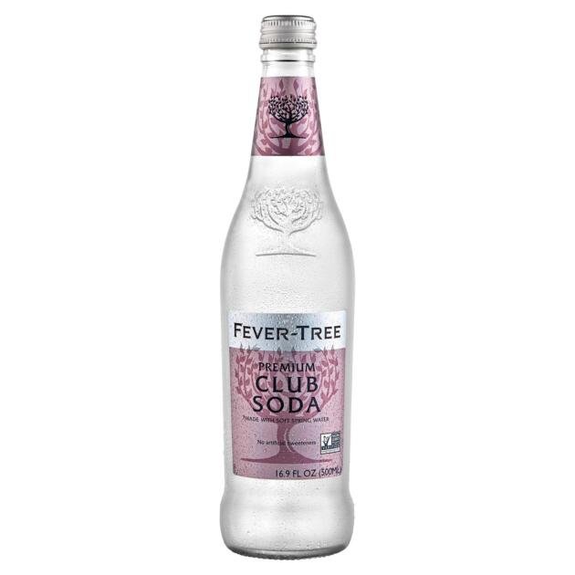 Fever Tree Soda Water 8 X 500 Ml