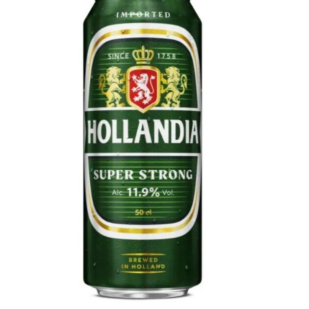 Hollandia Super Strong Lager 11.9%