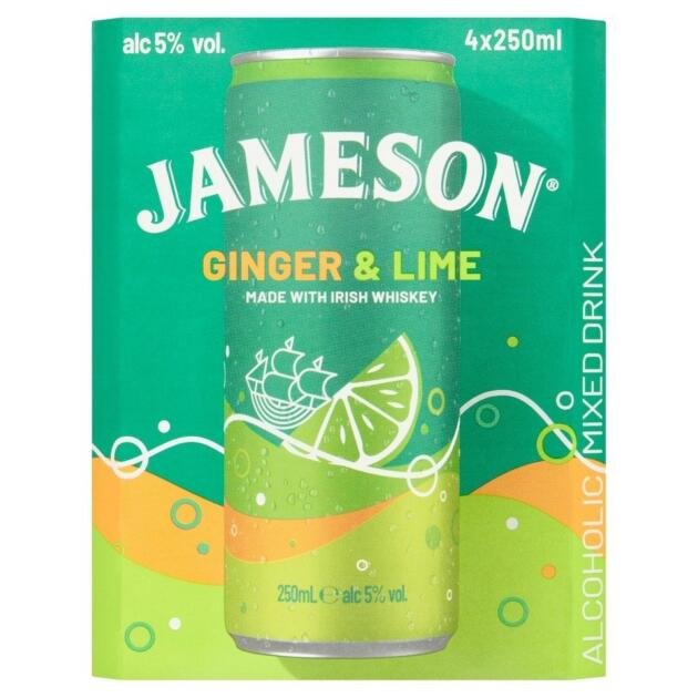 Jameson Ginger & Lime