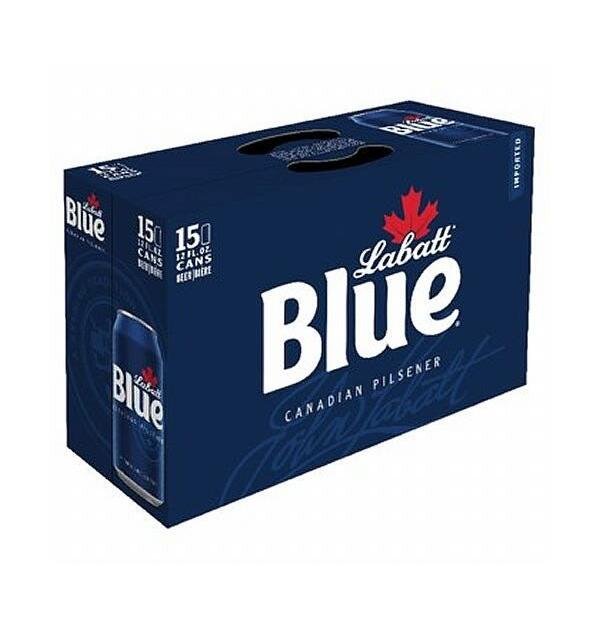Labatt Blue 15 Cans