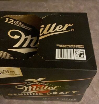 Miller Genuine Draft 12 Btls