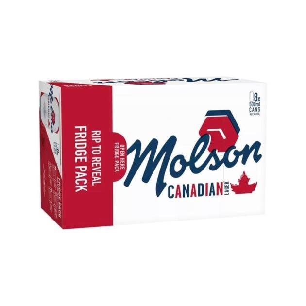 Molson Canadian 8 Cans