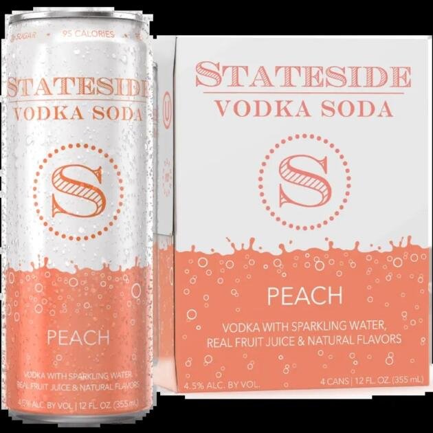 Nobo Peach Vodka Soda