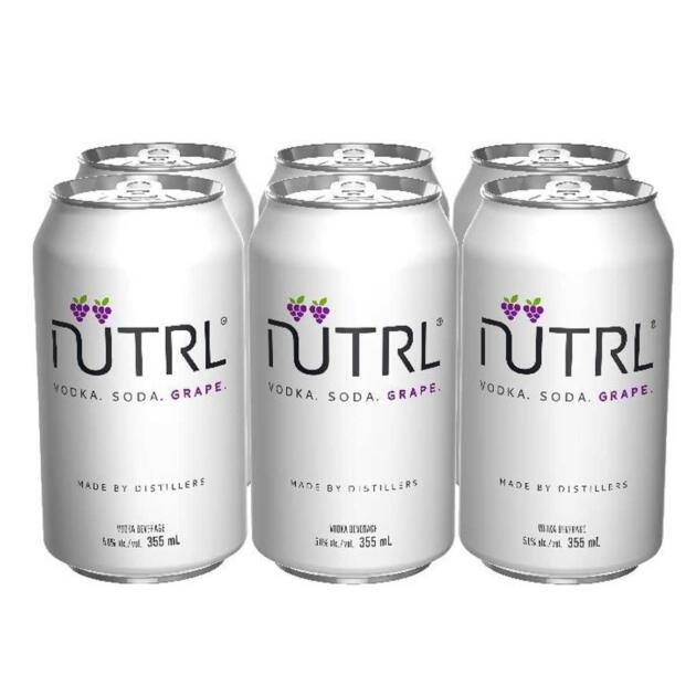 Nutrl Soda Grape