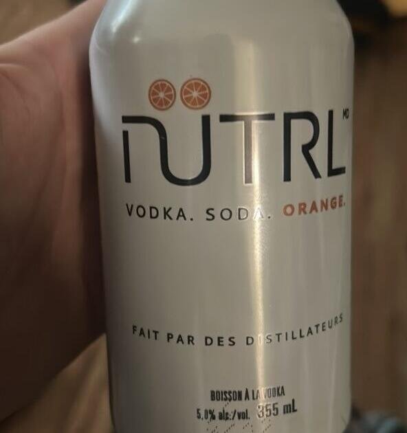 Nutrl Soda Orange
