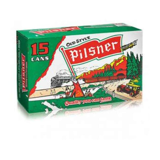 Old Style Pilsner 15 Cans