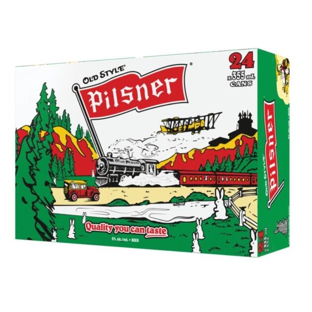 Old Style Pilsner 24 Cans