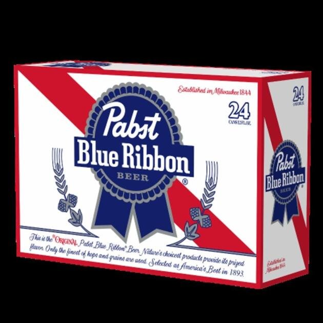 Pabst Blue Ribbon 24 Cans