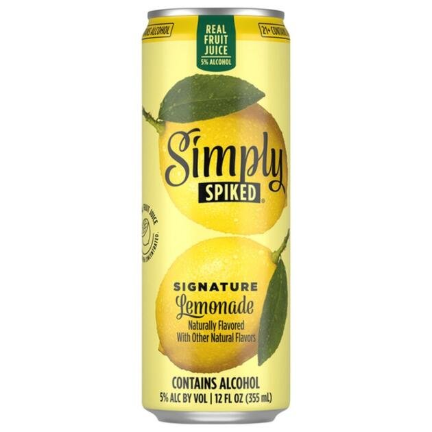 Simply Spiked Lemonade