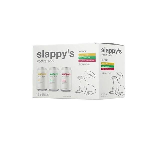 Slappy'S Lime Vodka Soda