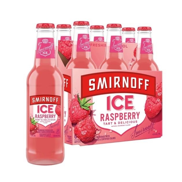 SMIRNOFF RASP. SODA