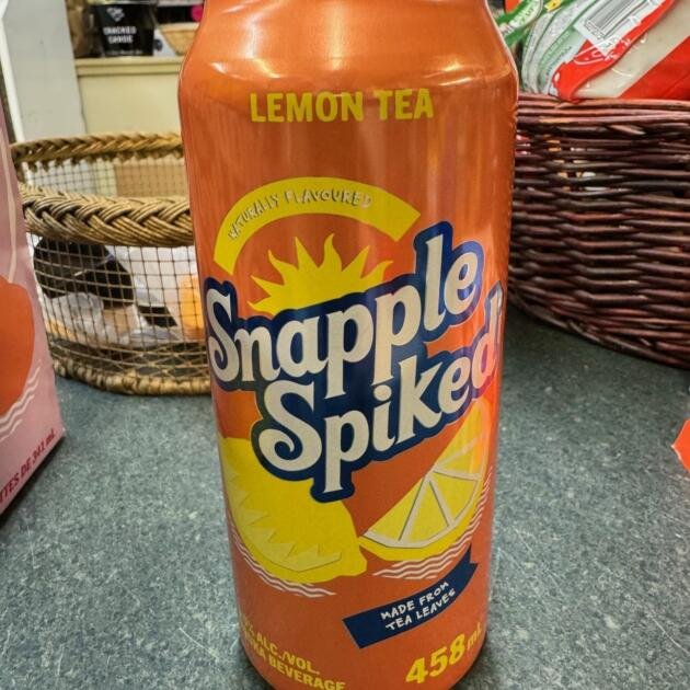 Snapple Spiked Lemon Tea
