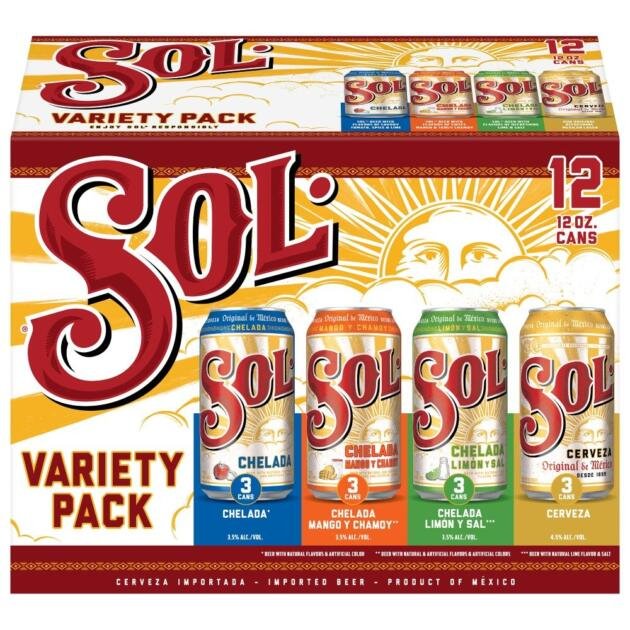 Sol 12 Cans