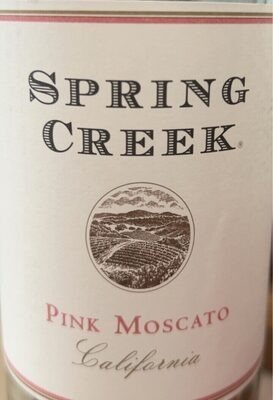 Spring Creek Pink Moscato