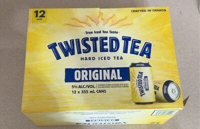 TWISTED TEA ORIGINAL 12 CANS