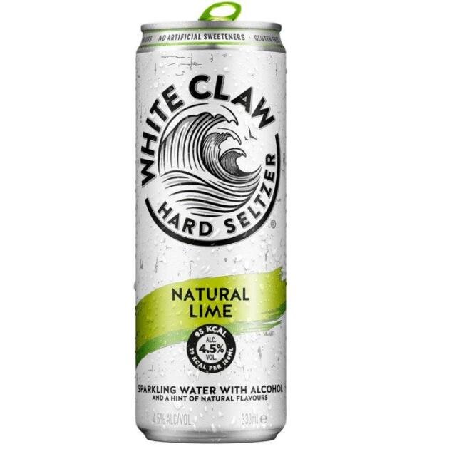 White Claw Natural Lime